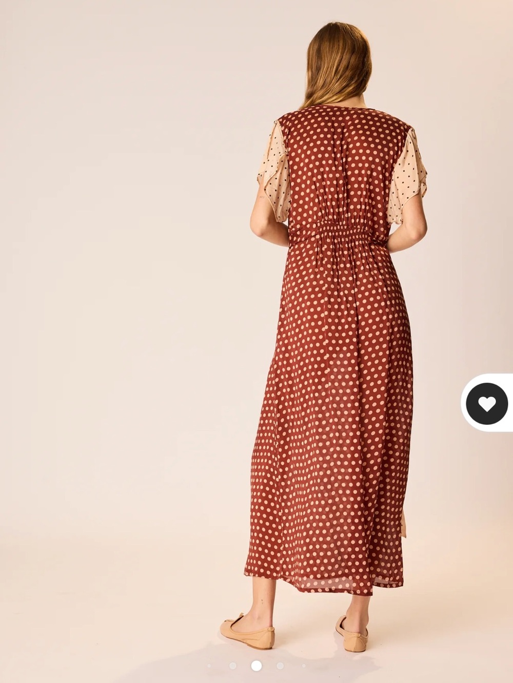 Natalie Martin: Monica Dress in Polka Dot Combo, size S - Picture 3 of 5